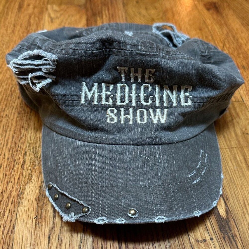 Melissa Etheridge Medicine Show Distressed Hat Cap Merch